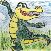 танцующий крокодил